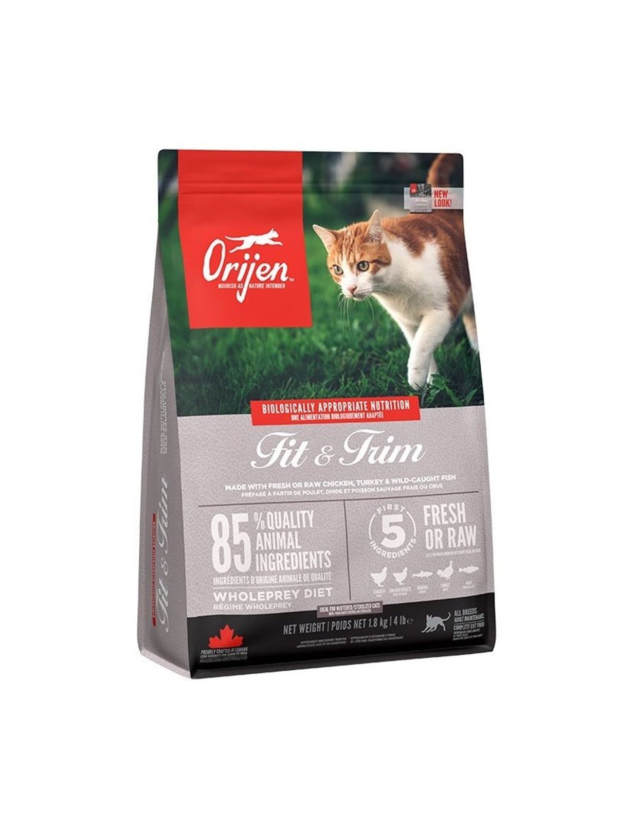 ORIJEN Fit & Trim Cat - Trockenkatzenfutter - 1,8kg