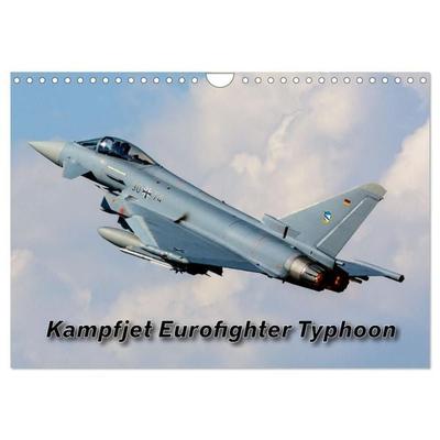 Kampfjet Eurofighter Typhoon (Wandkalender 2027 DIN A4 quer), CALVENDO Monatskalender