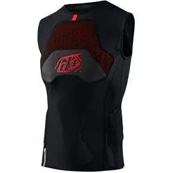 Troy Lee Designs Stage Ghost D3O Baselayer Weste Schwarz XL atmungsaktiv stoßdämpfend langlebig
