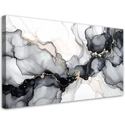 LEINWANDBILD Abstraktion 80x40cm