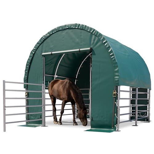 TOOLPORT Weidetent met PVC-zeil voor grondondergrond, 3 x 3 m