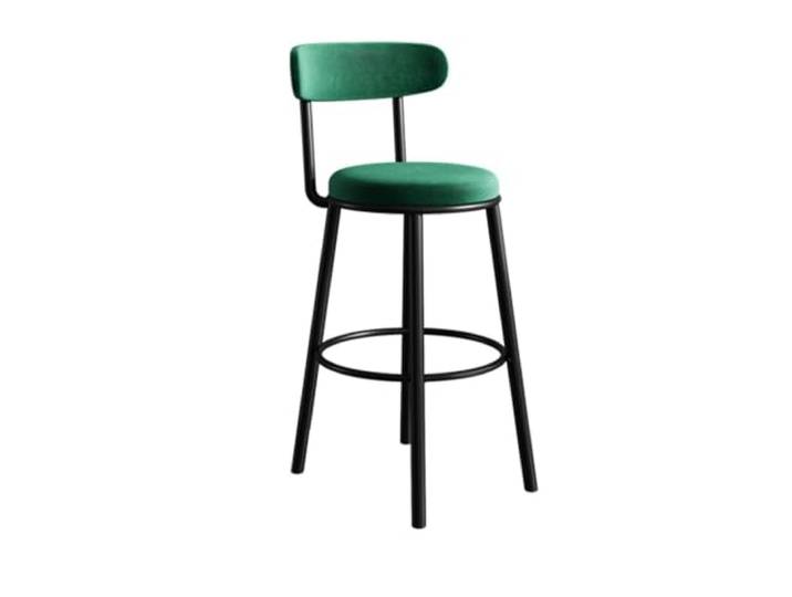FZL02068LM Küche Barhocker, Eisen, Verstellbarer, Barstuhl, 65 cm(Green)