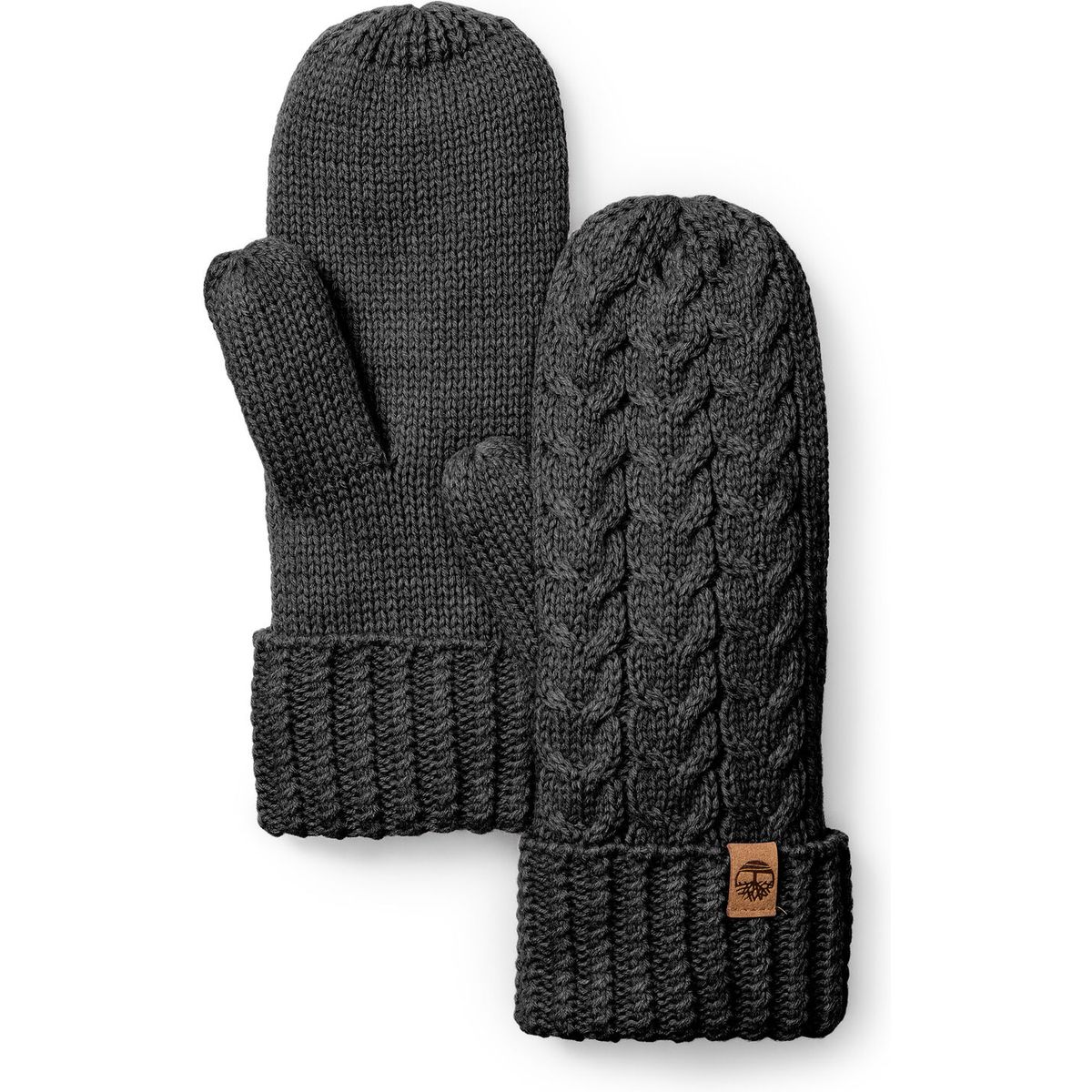 Timberland Womens Cable Mitten black OS TB0A65VX0011-OS