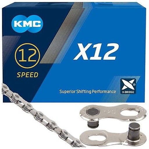 KMC Catena  X12 126 maglie silver grey 12v