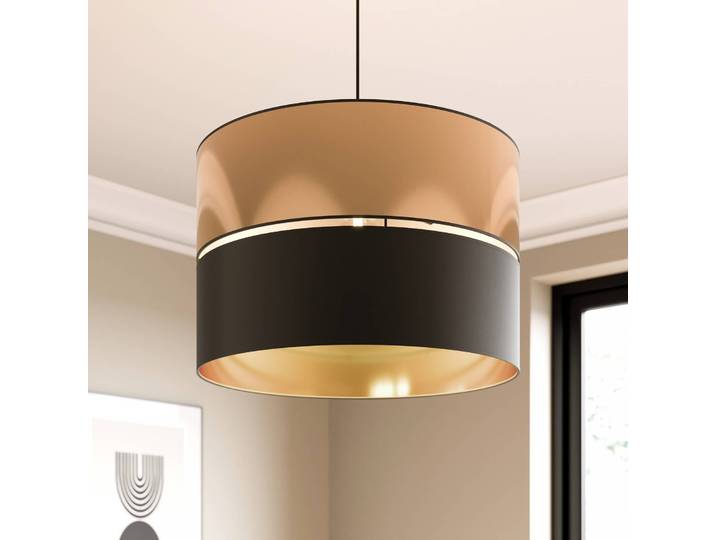 Hängelampe Hilton TK Lighting, dimmbar, schwarz, für Wohn- / Esszimmer, Metall, Modern, Pendelleuchte