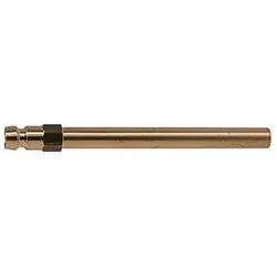 Stecknippel-Rohr DN 6, Rohr-Außen-Ø 10 mm, SW 11, Länge 360 mm (270.707)