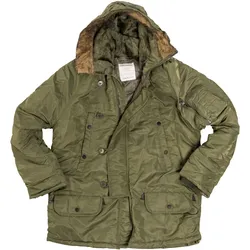 Mil-Tec US Flieger Parka N3B, Textiljacke - Oliv - XXL