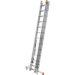 Krause Tribilo 129680 Aluminium Multifunktionsleiter inkl. Traverse Arbeitshöhe (max.): 7.65 m Aluminium DIN EN 131 18 kg