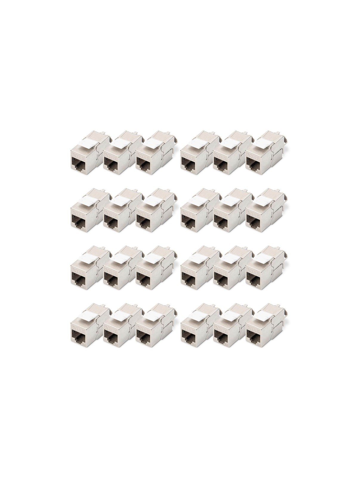 DIGITUS CAT 6A Shielded Keystone Jack (24-Pack)