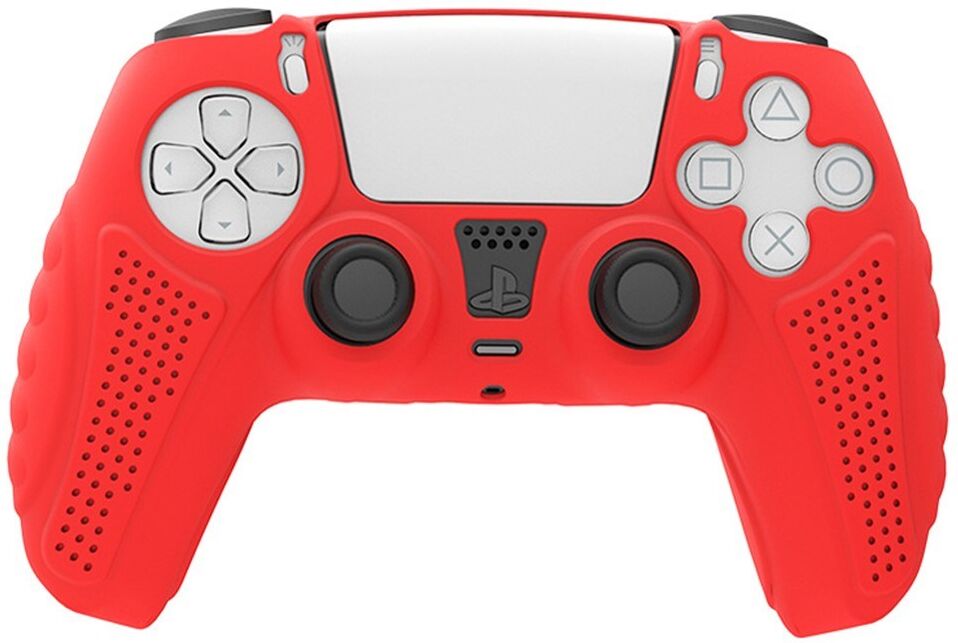 INCOVER Silikone Cover til DualSense Controller - Rød