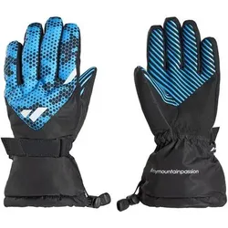 ZANIER Kinder Handschuhe DIENTEN.STX Juniors, Größe 6 in Blau Blau