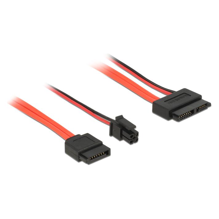 Delock SATA-Kabel Serial ATA 150/300/600 (30 cm, SATA) (84848)