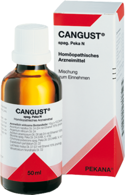 PEKANA Naturheilmittel GmbH CANGUST spag.Tropfen 50 ml 03821625