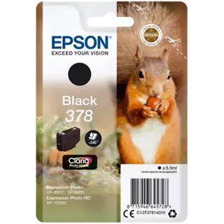 EPSON C13T37814010 XP8500 TINTE schwarz ST