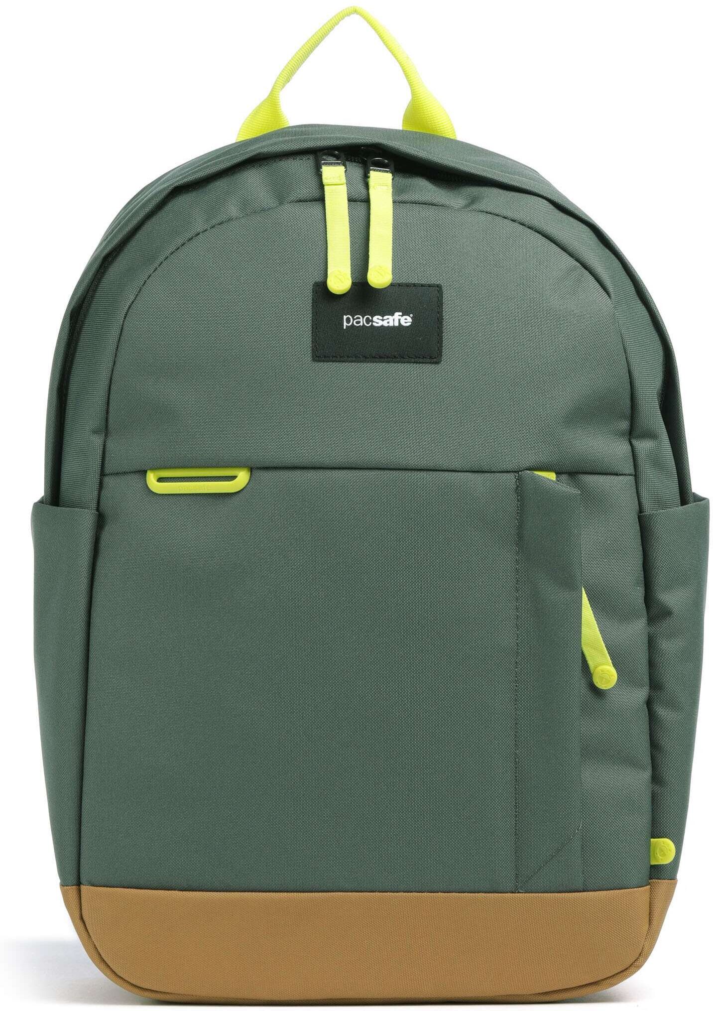 Pacsafe Go 15 Rucksack, grün