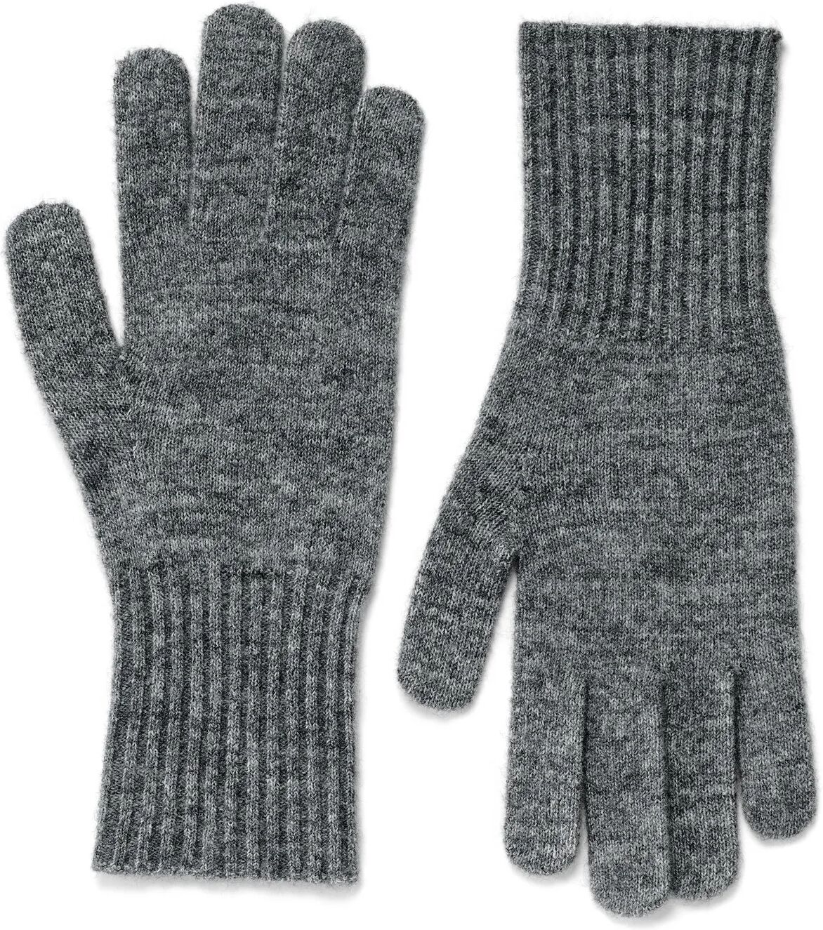 Tchibo - Strickhandschuhe - grau
