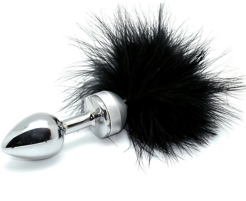 Rimba Plug Noir avec plumes (UNISEX)