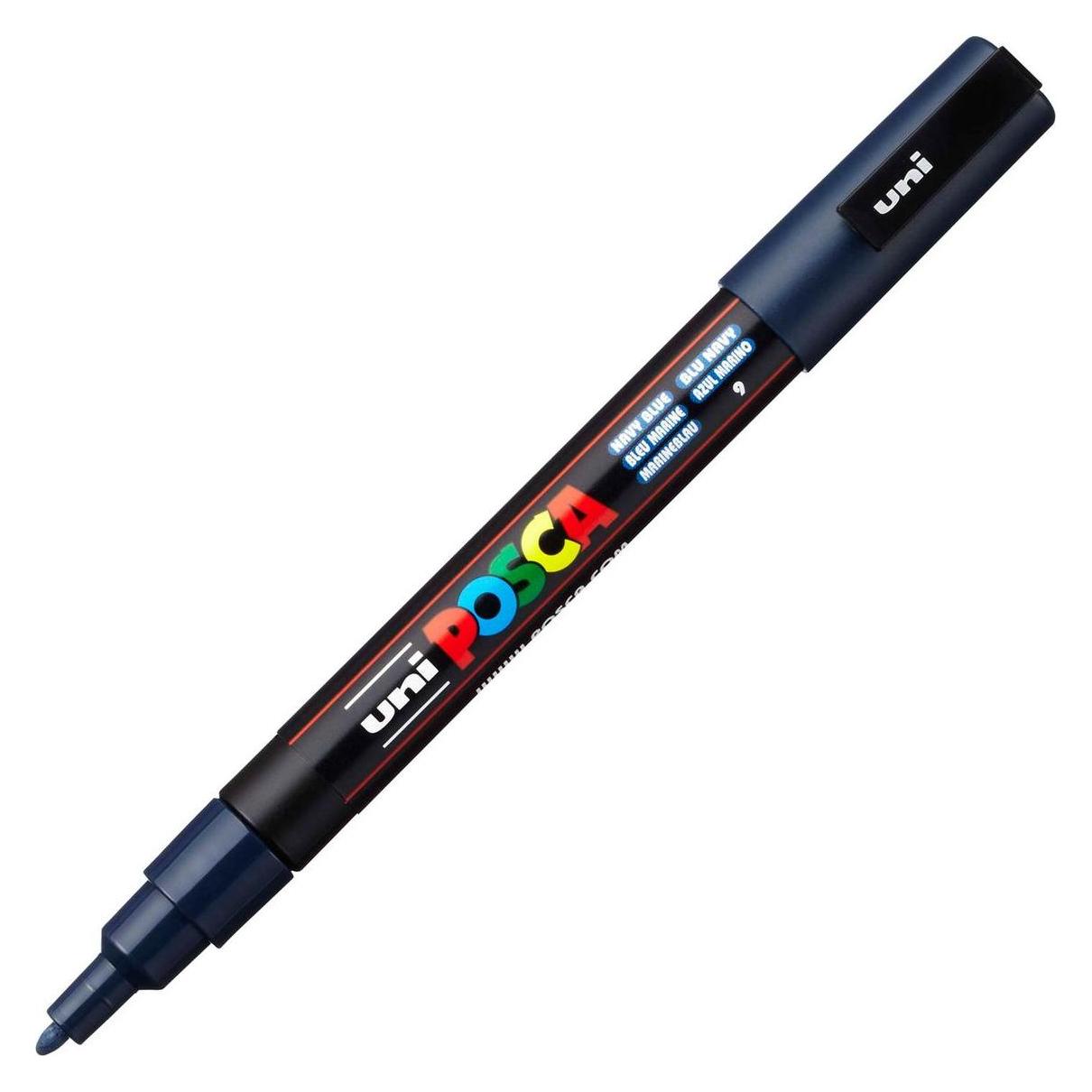 Posca Fine Marker PC-3M (1x) (PC-3M Navy Blue) Mindestbestellmenge: 6 Stück