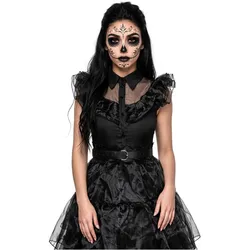 Maskworld Dia de los Muertos Kostüm Catrina Merlina (3XL)