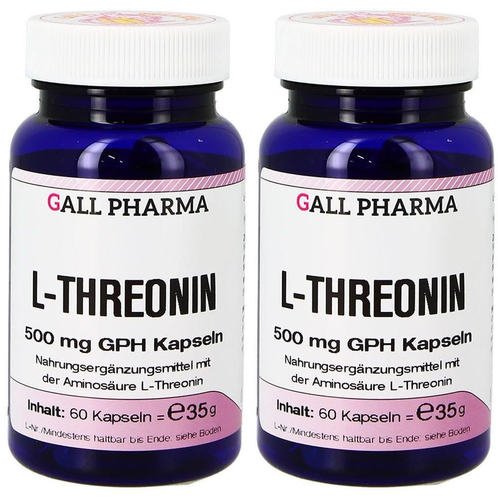 L-Threonin 500 mg GPH Kapseln 2x 2x60 St