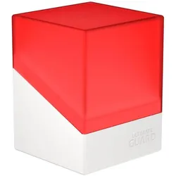 Ultimate Guard Boulder Deck Case 100+ SYNERGY Rouge/Blanc