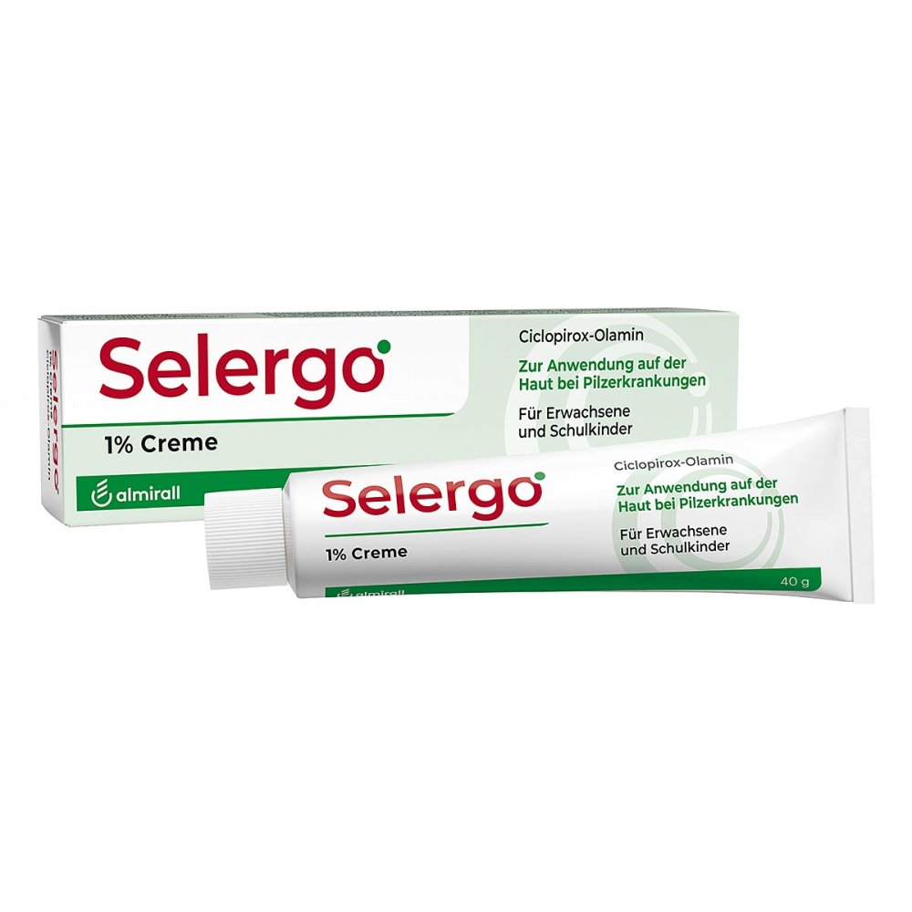 ALMIRALL HERMAL GmbH Selergo 1% bei Pilzerkrankungen 06714077
