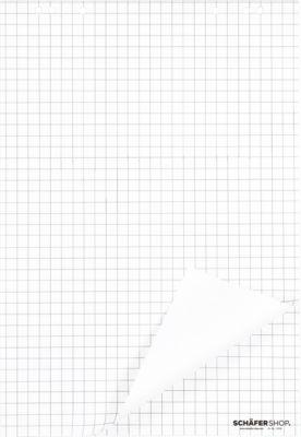 Schäfer Shop Select Flipchart-Blöcke, 70 g/m², 20 Blatt, kariert, 5 Stück