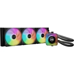 be quiet! Light Loop IO LCD 360mm (schwarz), CPU Wasserkühler, Schwarz