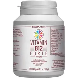 VITAMIN B12 FORTE 500 μg Methylcobalamin Kapseln 60 St
