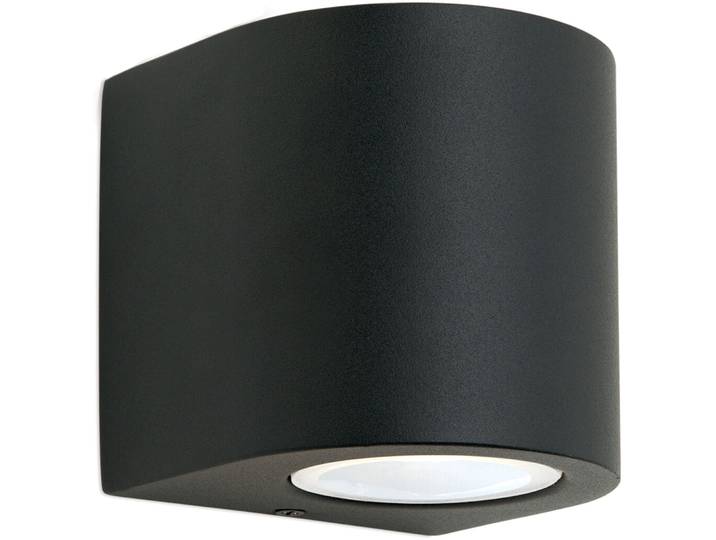 Wandlampe aussen Laurenz anthrazit Stahl B 10.5 cm