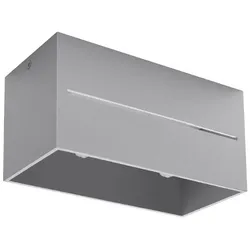 Sollux SL.0385 Deckenleuchte LOBO MAXI grau