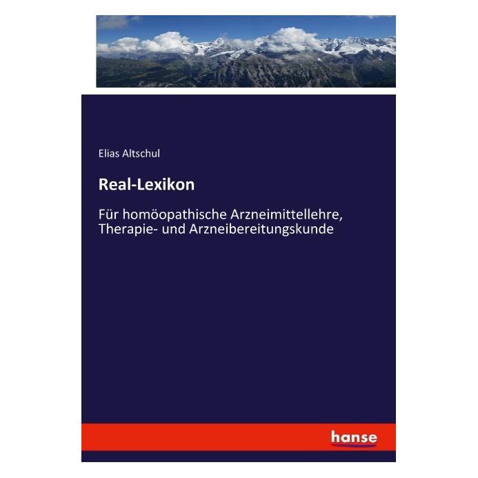 Hansebooks Real-Lexikon (Deutsch, Softcover, Elias Altschul) (55880548)