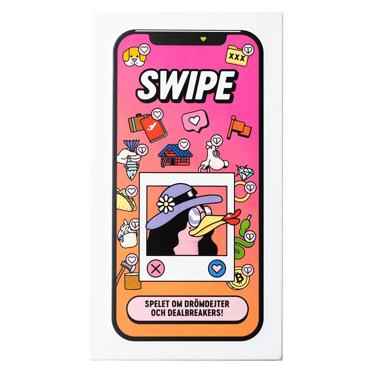 Ninja Print SWIPE - Spelet om drömdejter och dealbreakers! (SE) (2 - 8 Spieler) (30401)