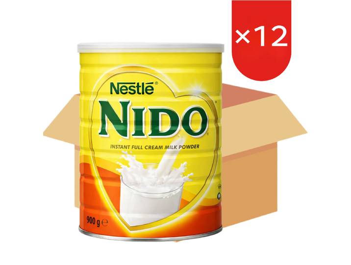 Nestlé Nido instant volle melkpoeder 12 x 900 g (Doos)