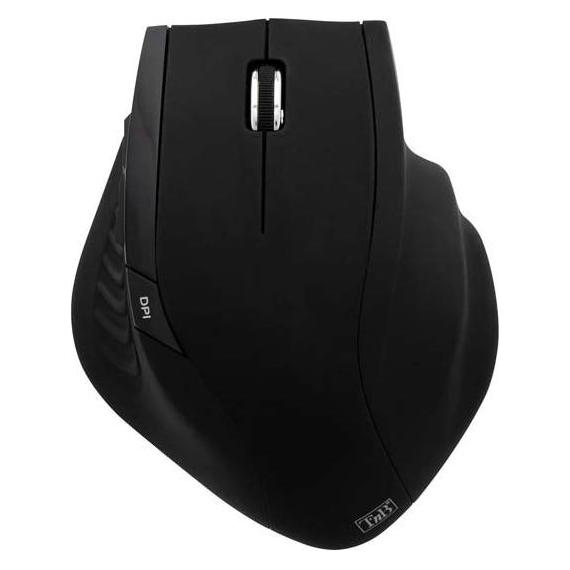 T'nB Souris sans fil ergonomique compatible Ergo pour droitier (Noir) (Kabellos) (MWERGO)