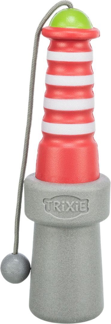 TRIXIE Aqua Toy Leuchtturm am Seil, 26 cm