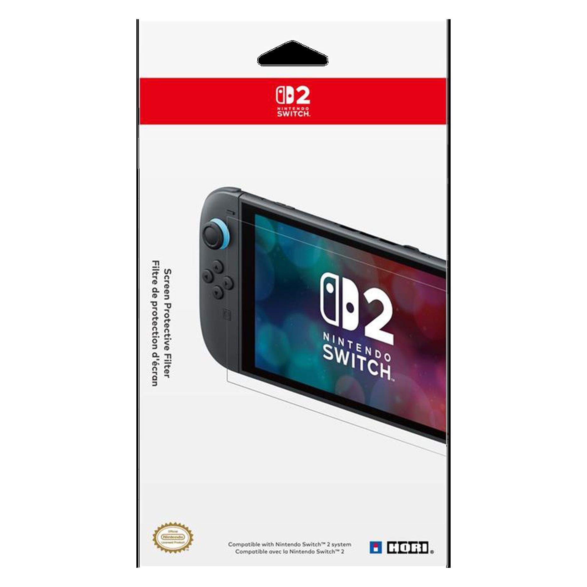 HORI NSW2 Screen Protection Displayschutzfolie offiziell lizenziert (NSX-071E)
