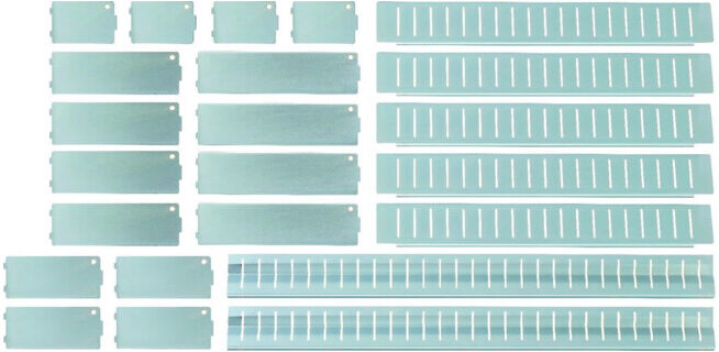 Kit de compartiments pour tiroirs 568×398 mm 23 pièces ; E/D/E