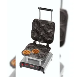 Neumärker® Waffeleisen Thermocook® inkl. Waffel-Taler Wechselplatten