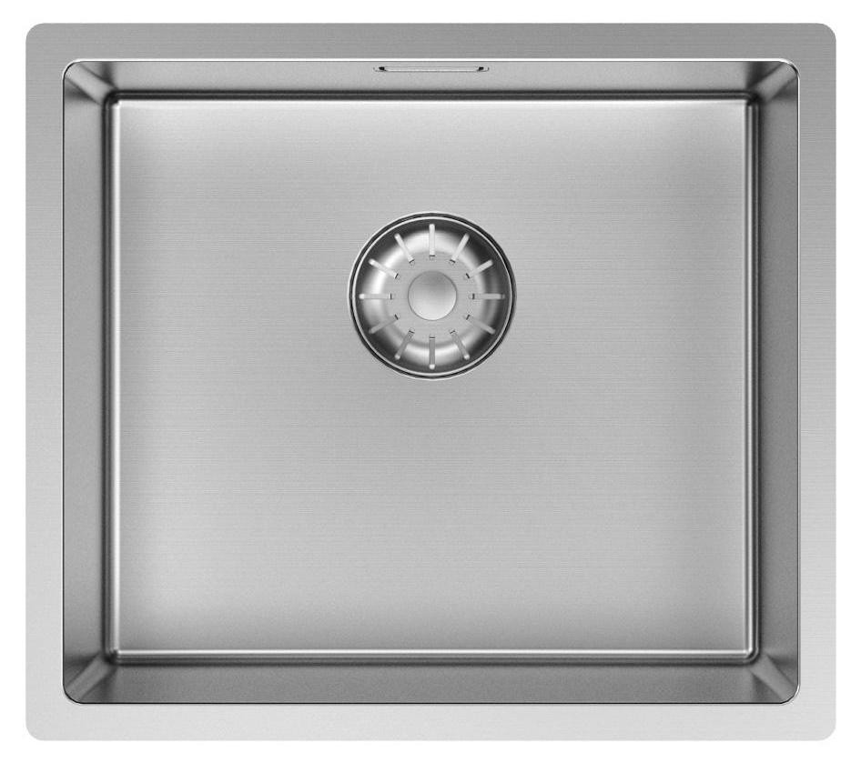 Pure.Sink Keukenwastafel van roestvrij staal, Breedte: 40 cm, Diepte: 35 cm