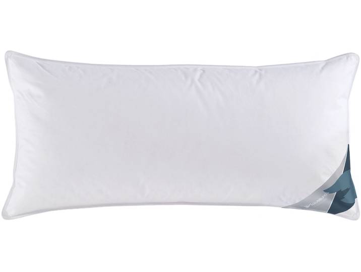 Haeussling Kuscheltraum, Kissen mit Hausstaub- & Milbenbarriere Füllung: Aussenkammern mit 60% Daunen, 40% Federn, Innenkammer: 100% Federn 1 Stk. tlg. Kopfkissen 40x80 cm, 80x80cm, Made in Germany