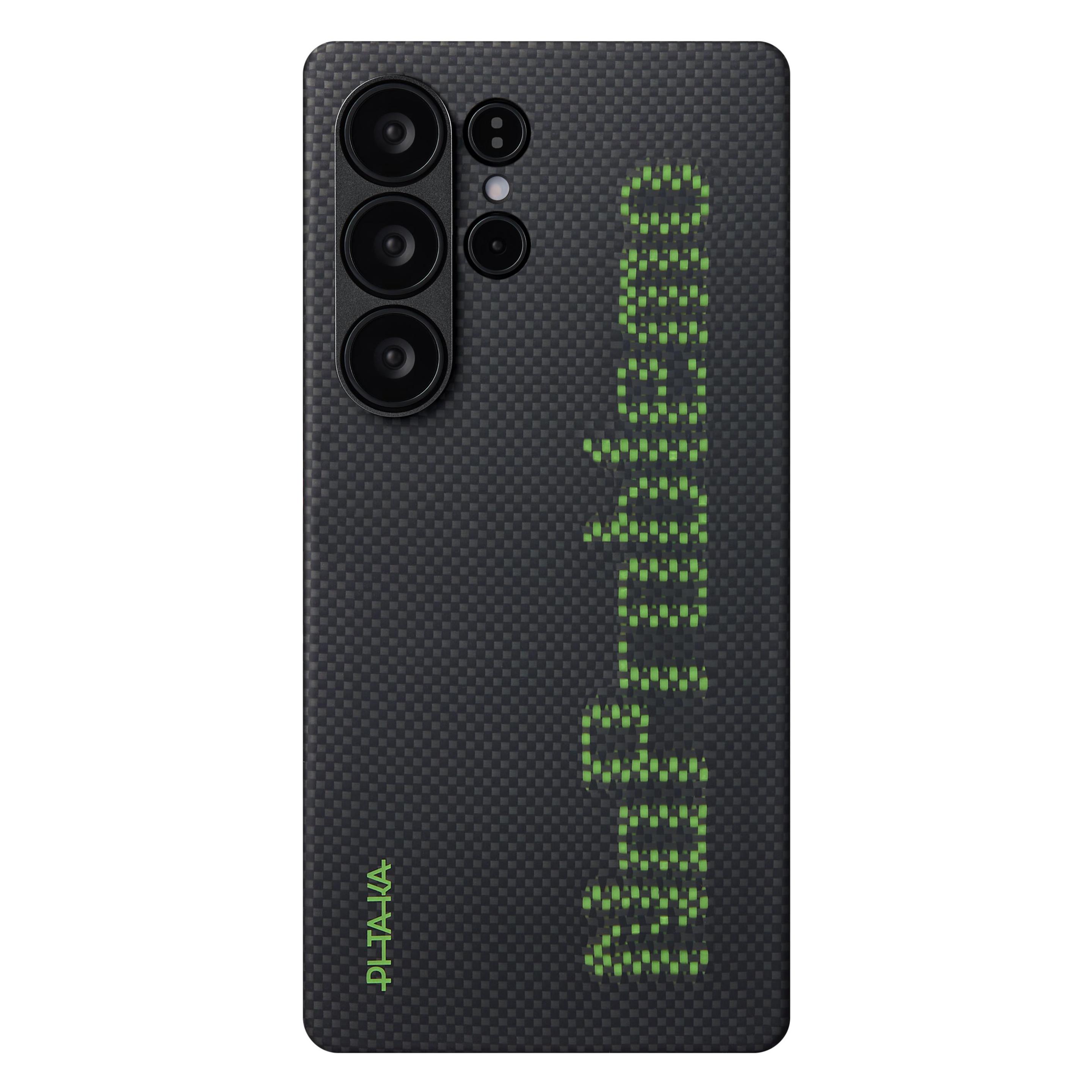 Pitaka x Aries Tactile Woven Case - NoProblemo - Samsung Galaxy S25 Ultra (Samsung Galaxy S25 Ultra) (AS2501UNOP)