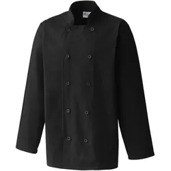 Premier Workwear Unisex Kochjacke PR657 black S