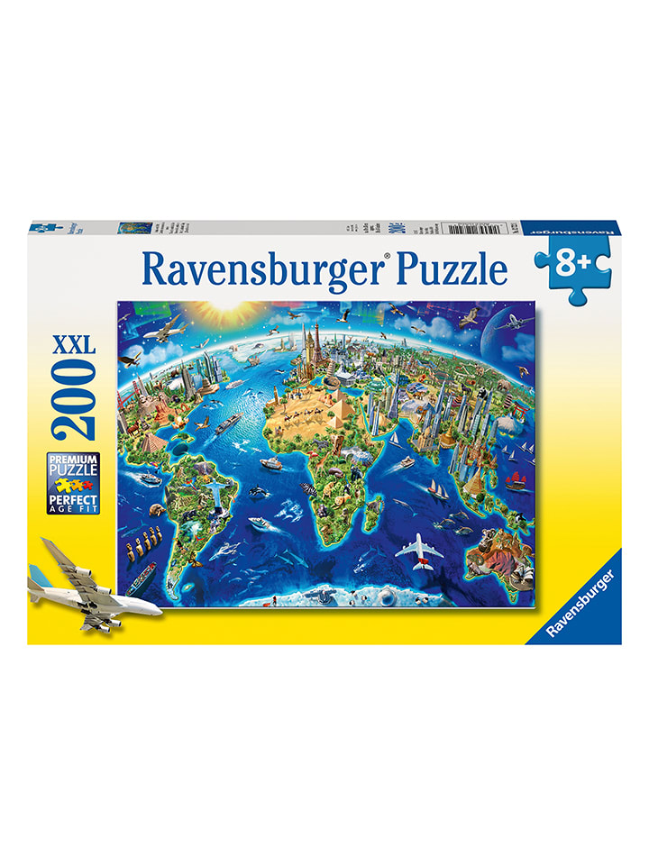 Ravensburger 200tlg. Puzzle "Große, weite Welt" - ab 8 Jahren - onesize