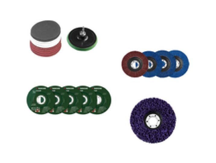 PARKSIDE® Disques à lamelles ou Plateau auto-agrippant avec disques abrasifs ou Disque de nettoyage ou Disques à ébarber