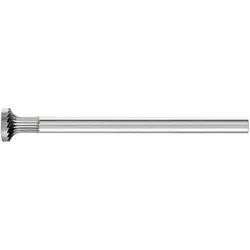 Pferd, Fräser, Frässtift Hartmetallfrässtift Radiusfrässtift 16x18 mm Schaft ø 8 Zahnung Spezialzahnung für fle
