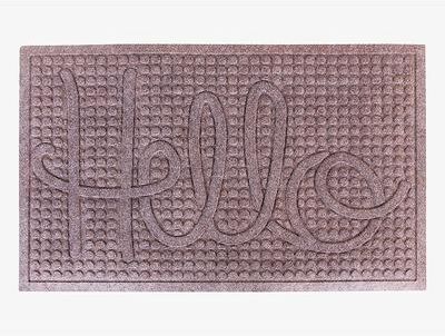 "A1 Home Collections Water Retainer Indoor/Outdoor 24""X36"" Doormat"