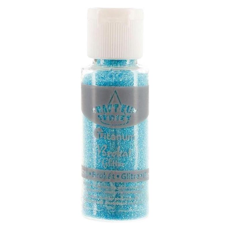 Titatnum Azurblauer Glitzer im 20-ml-Glas (41912288)
