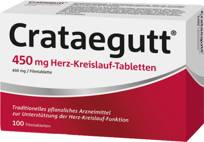 Dr.Willmar Schwabe GmbH & Co.KG CRATAEGUTT 450 mg Herz-Kreislauf-Tabletten 100 st 14064535