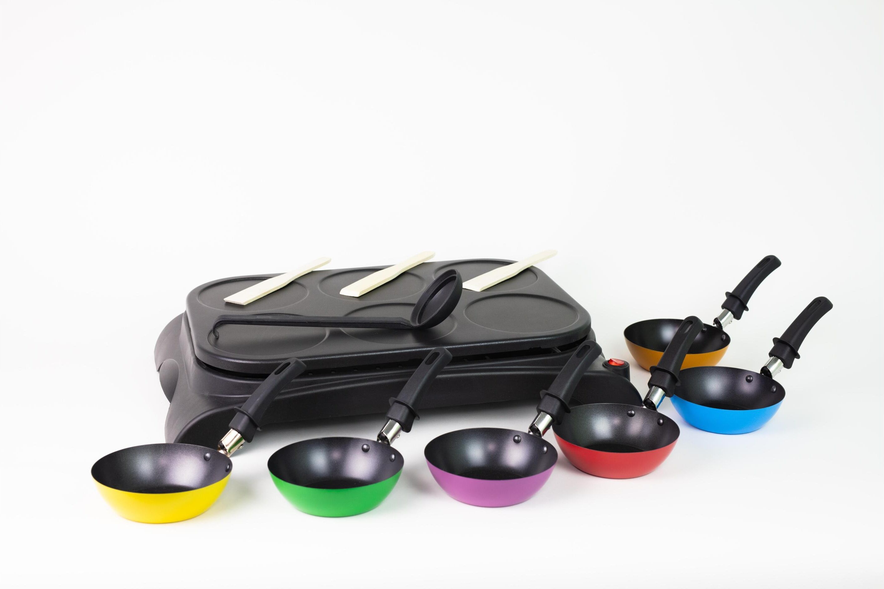 Wok OHMEX "Party Grill OHM-PRT-3444POT", schwarz, Pfannen, Wok schwarz Einheitsgröße
